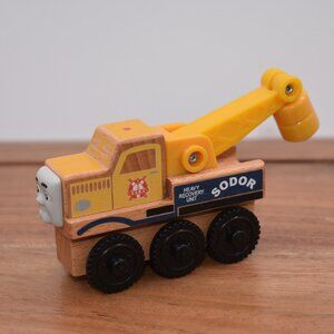 Butch Sodor Heavy Recovery Unit Exposed Wood Thomas & Friends Railway Train 2012